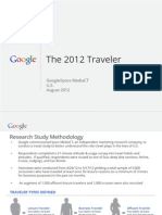 The 2012 Traveler: Google/Ipsos Mediact U.S. August 2012