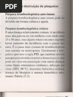 Alterações plaquetárias