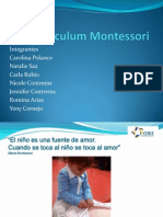 Curricum Montessori