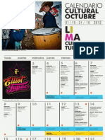 Agenda Cultural de Lima Octubre 2012