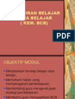 Kemahiran Belajar Cara Belajar