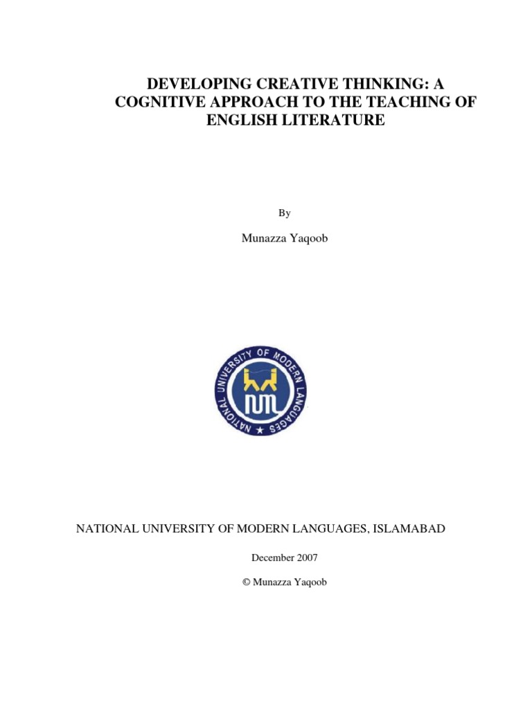 College essay: Dissertation on language teaching or learning