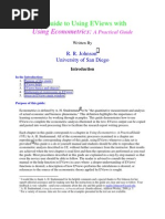 Using Econometrics:: A Guide To Using Eviews With