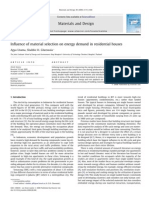 Influence of Material Selection on Energy_Agya Utama