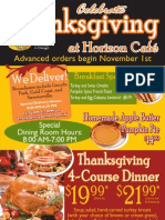 2012 Horizon Cafe Thanksgiving