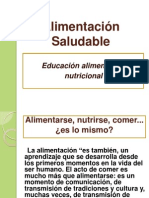 Alimentación Saludable