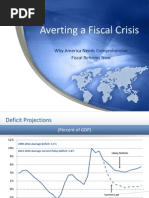 Averting A Fiscal Crisis - Why America Needs Comprehensive Fiscal Reform Now 0 0 0 0 0 0 0 0