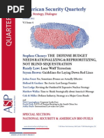  American Security Quarterly - Oct 2012