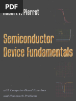 Semiconductor Device Fundamentals -- Robert F. Pierret -- ( WeLib