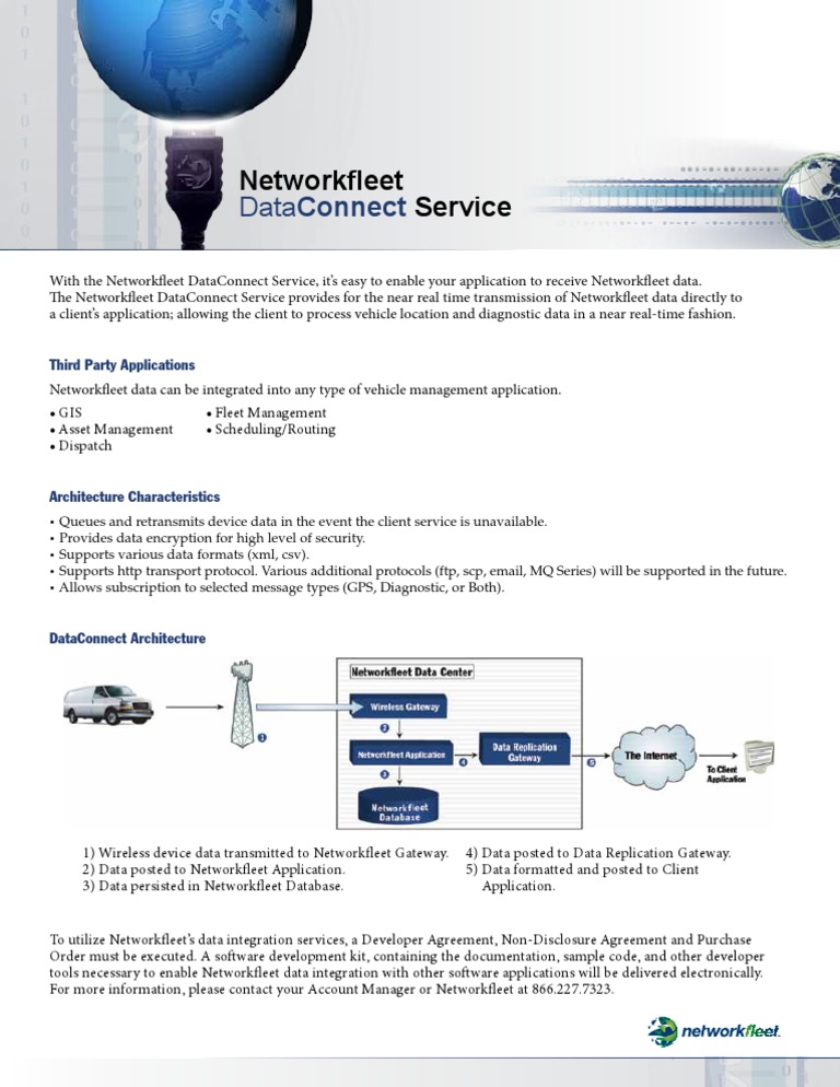 Networkfleet DataConnect Overview | PDF | Business