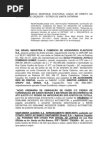 Declaracao Termo de Quitacao Divida