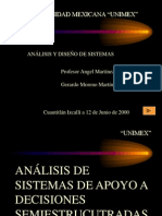 Análisis y Diseño de Sistemas