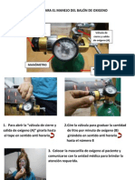 CARTILLA  PARA EL MANEJO DEL BALÓN DE OXIGENO