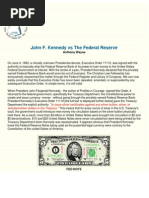 JFK Vs The Fed - Fractional Banking