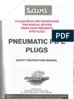 Pneumatic Pipe Plugs - Sava - EnG