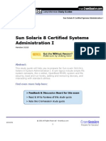 310-011 Solaris 8 Systems Administration I