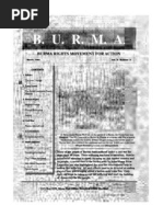 B. U. R. M. A.: Burma Rights Movement For Action
