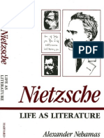 Nietzsche Life as Literature