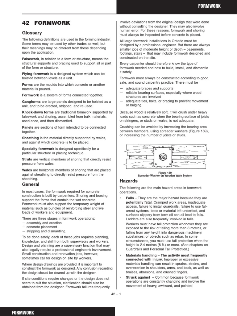Form Work | PDF