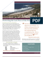 Summer 2012 Landlines Newsletter Land Conservancy of San Luis Obispo County