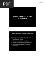 Structural Systems Over View and Auditoriums Structural System