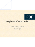 Storyboard of Final Product