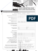 Registration Form (Adults)