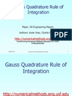 Mws Gen Int Ppt Gaussquadrature (1)