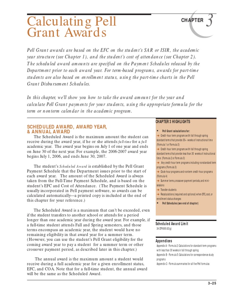Description: Tags: 0607Vol3Ch3 | PDF | Academic Term | Pell Grant