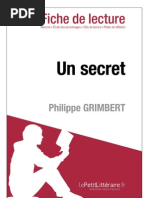 Download Philippe Grimbert - Un Secret Fiche de Lecture by Oblomov 20 SN108210572 doc pdf