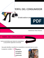 Perfil Del Consumidor - Diana Thomson