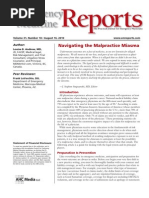 10 Navigating Malpractice Miasma