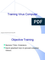 Training Virus Computer: Computer Network Research Group ITB