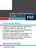 Equipo Mostrador de Polvo