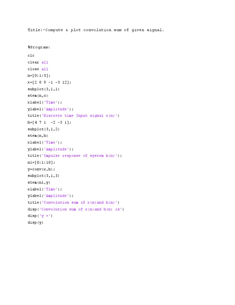Conv | PDF
