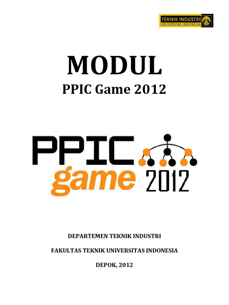 Modul Ppic Game 2012 | PDF