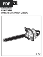 Ryobi Chain Saw Manual