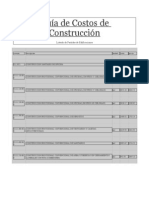 Guía de Costos de Construcción