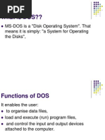 What Is Dos