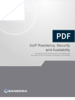 Voip Resiliency Security Availability