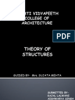 Theory of Structures: Bharti Vidyapeeth College of Architecture