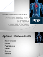 Semiología Del Sistema Circulatorio