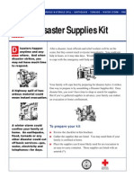 Fema Family Disaster Supplies Kit Publication