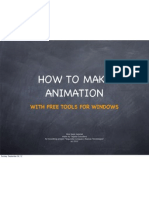 How to make Animation with free tools for Windows