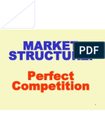Market Structure-Perfect Competition