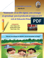 Elaboración de Libro Digital - PROYECTO