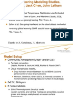 Geo - Engineering Modeling Studies, Phil Rasch, Jack Chen, John Latham