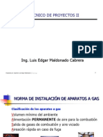 Norma de Instalación de Equipos de Gas
