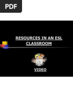 Resources in An Esl Classroom