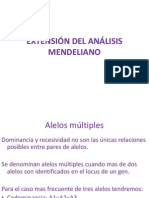 Extensión Del Análisis Mendeliano